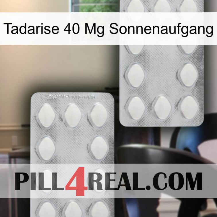 Tadarise 40 Mg Sunrise 17